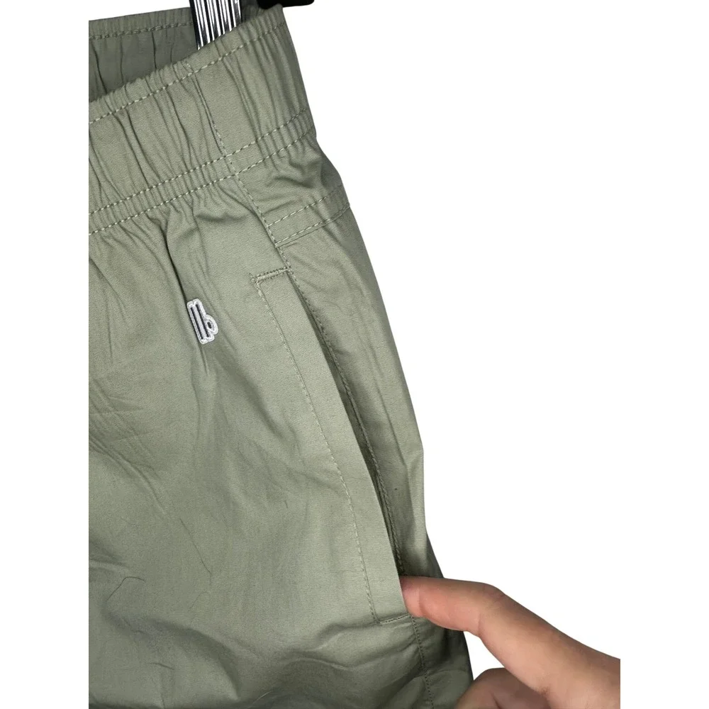 Men's Spark Utility Shorts Size‎ 36 Sage Green Casual Comfort Elastic Waist NWT